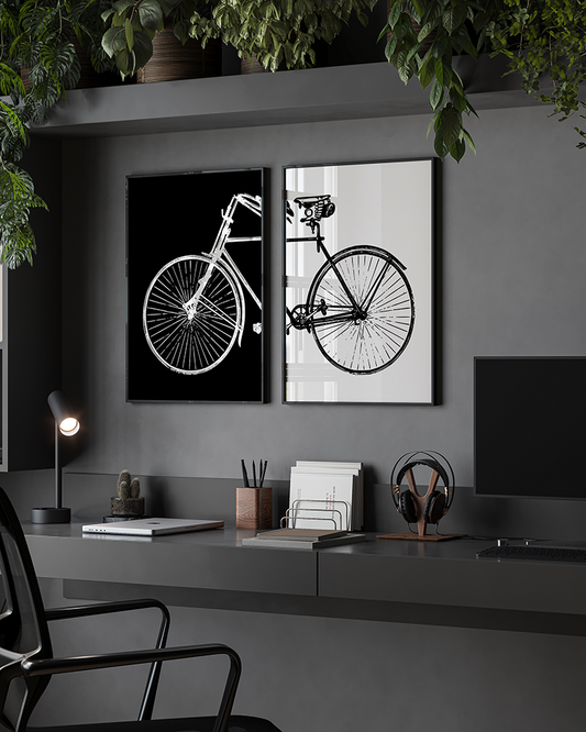 Composição Bike B&W - LARTESTUDIO