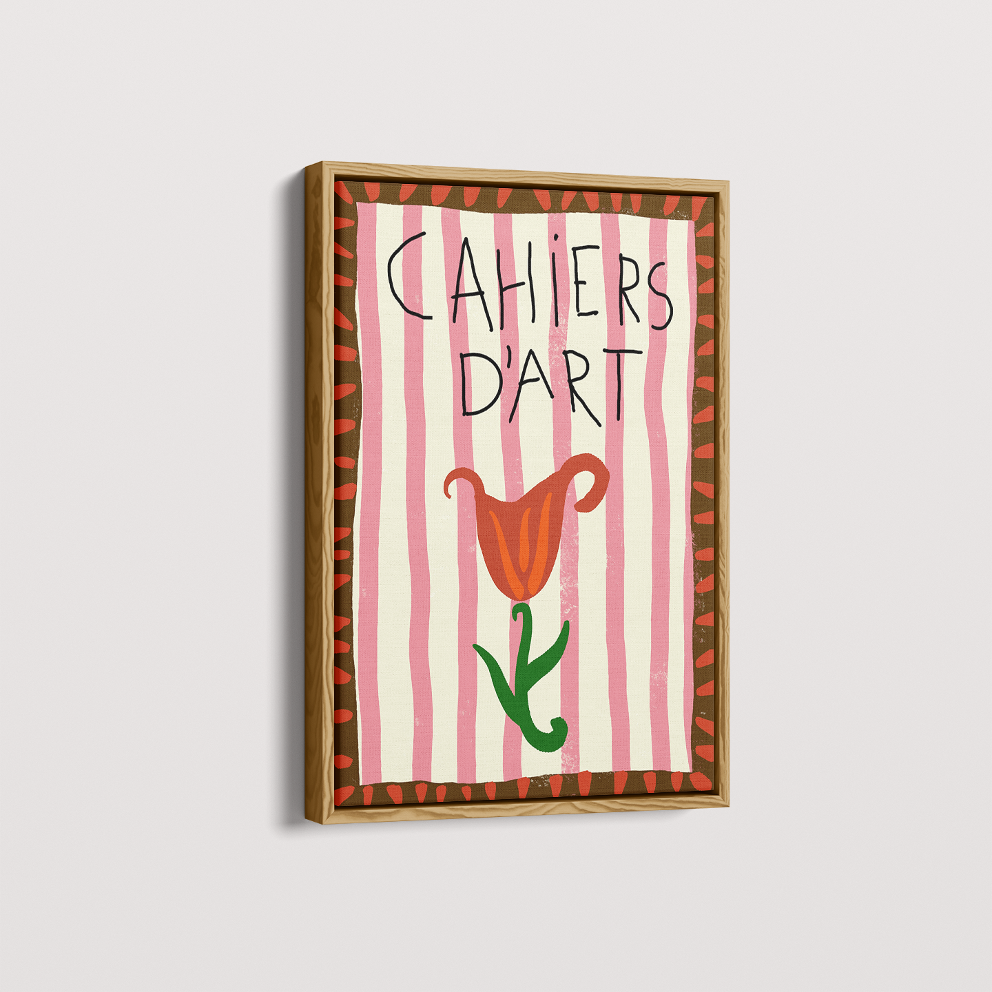 Quadro Cahiers d'art por Heloisa Camargo
