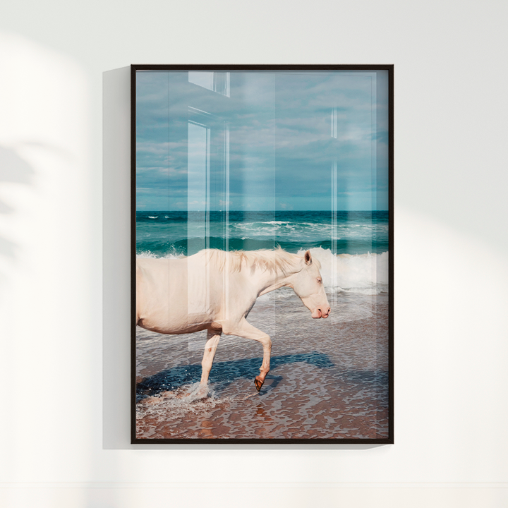Quadro Cavalo Perfil por Camila da Lomba