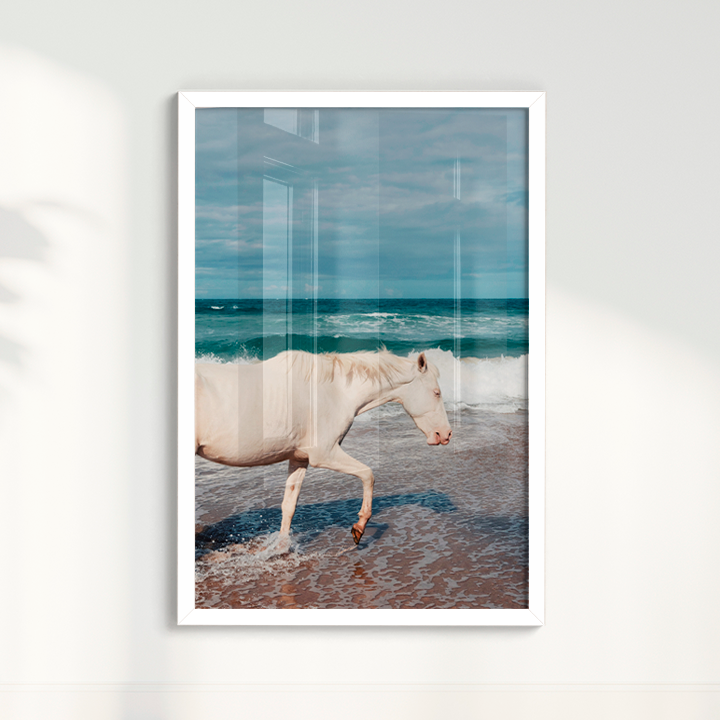 Quadro Cavalo Perfil por Camila da Lomba