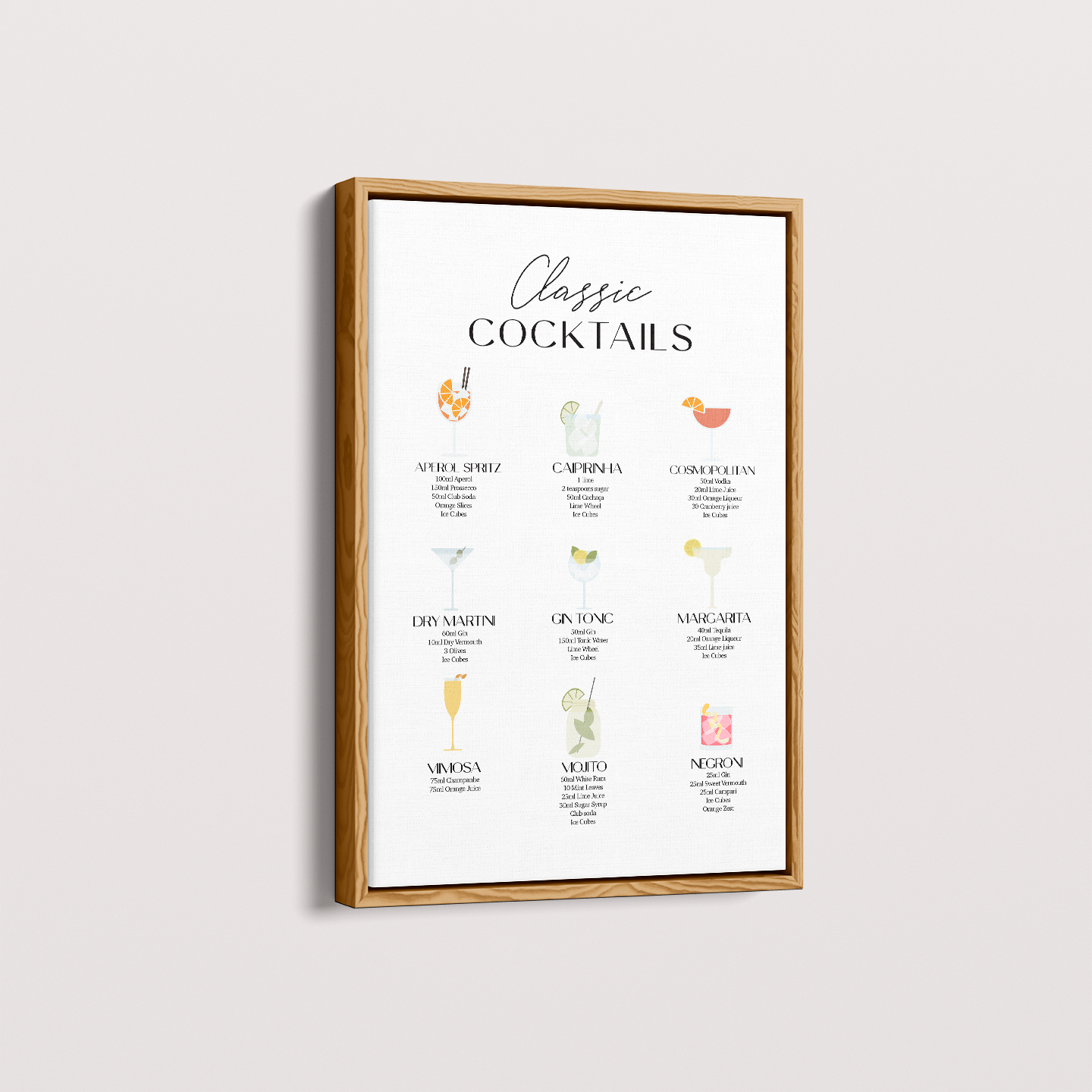 Quadro Classic Cocktails