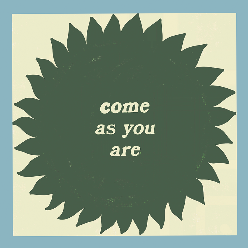 Quadro come as you are I por Heloisa Camargo