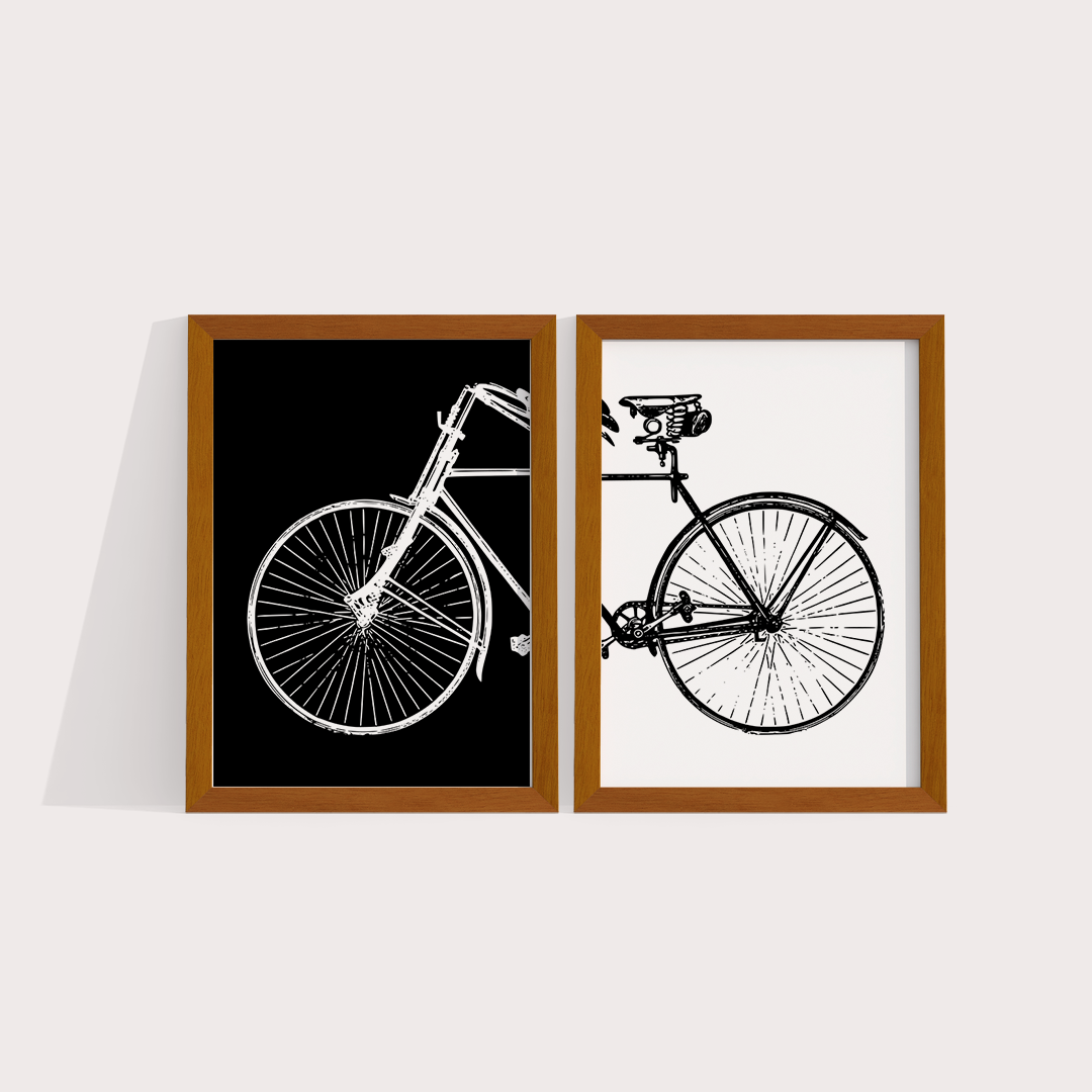 Composição Bike B&W - LARTESTUDIO