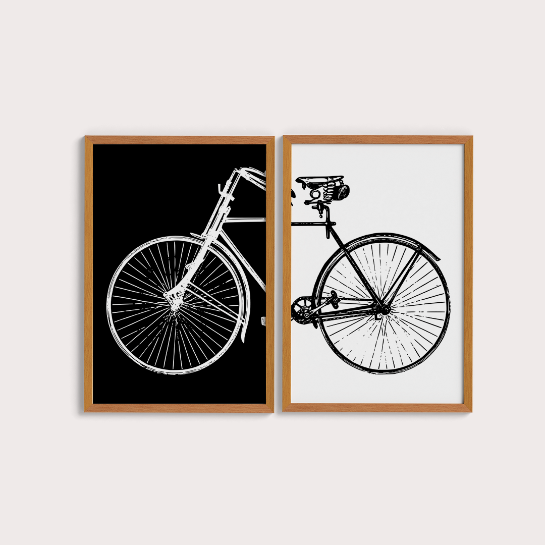 Composição Bike B&W - LARTESTUDIO