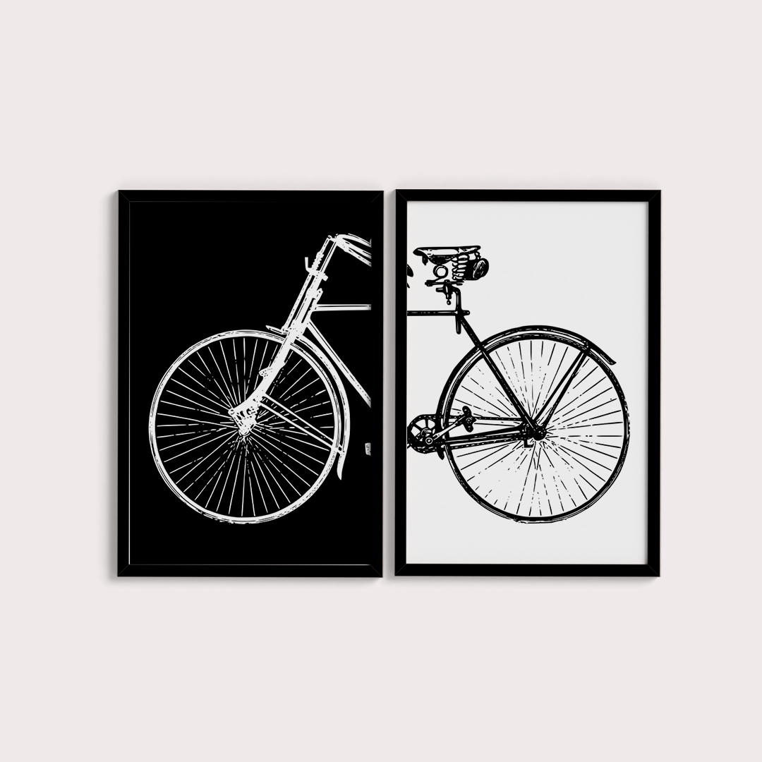Composição Bike B&W - LARTESTUDIO