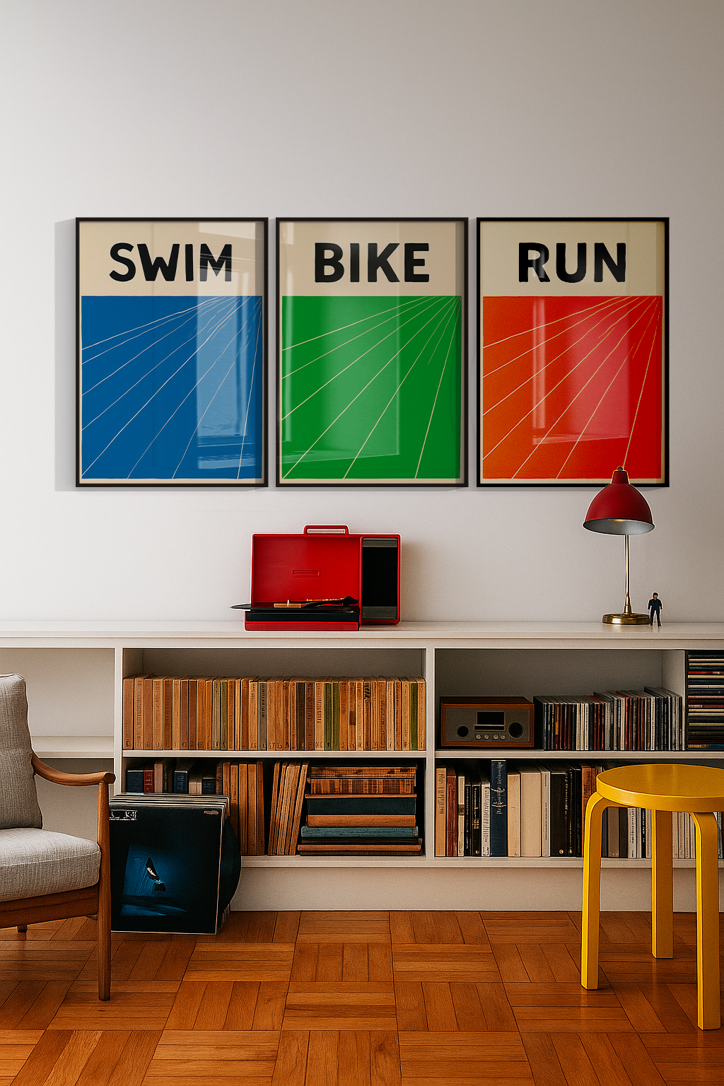 Composição Quadros Triathlon