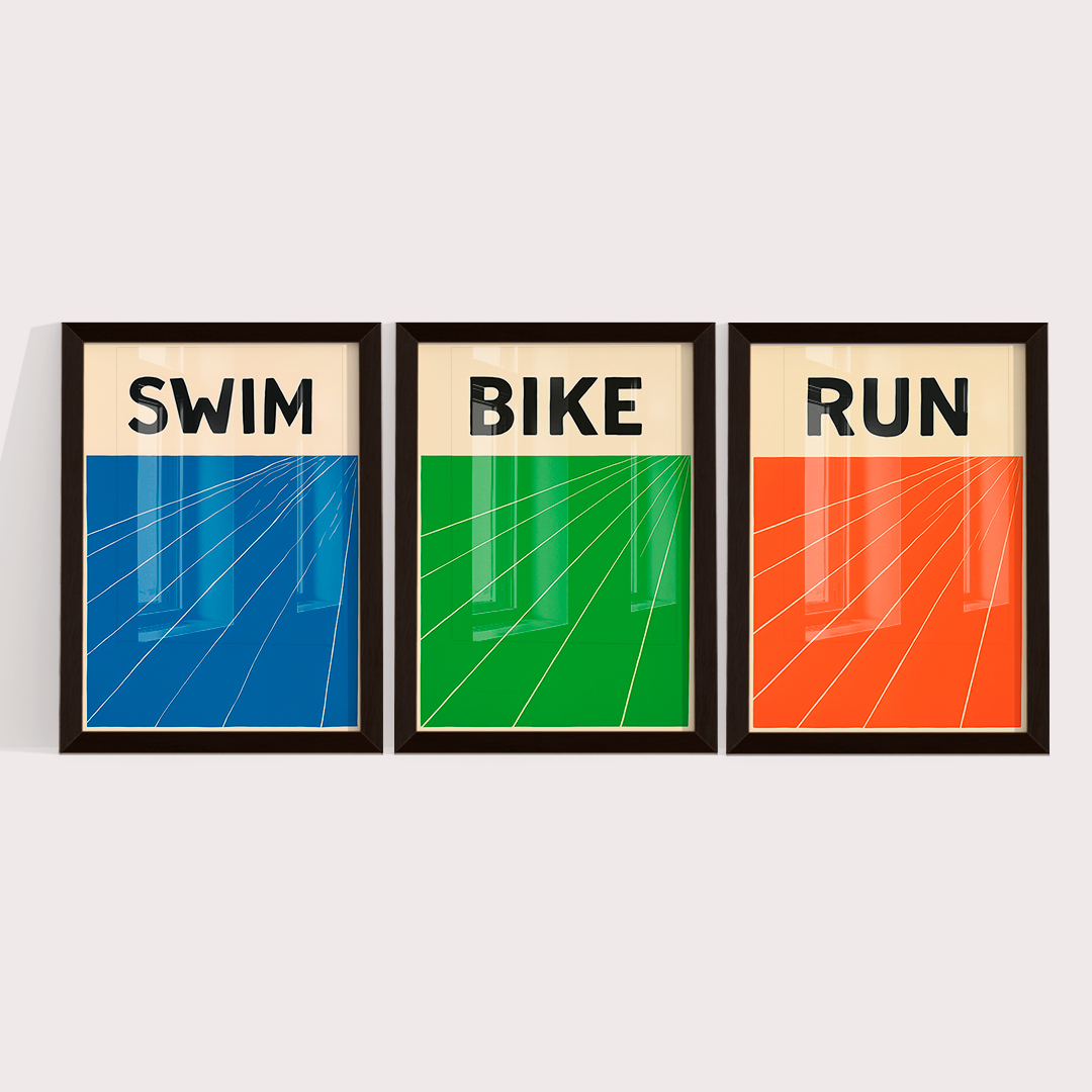 Composição Quadros Triathlon