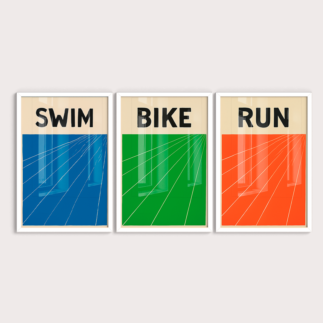 Composição Quadros Triathlon