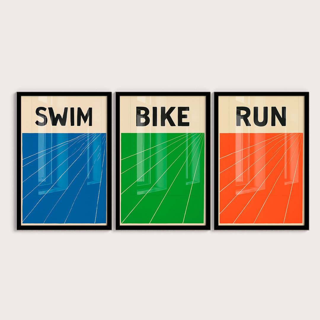Composição Quadros Triathlon