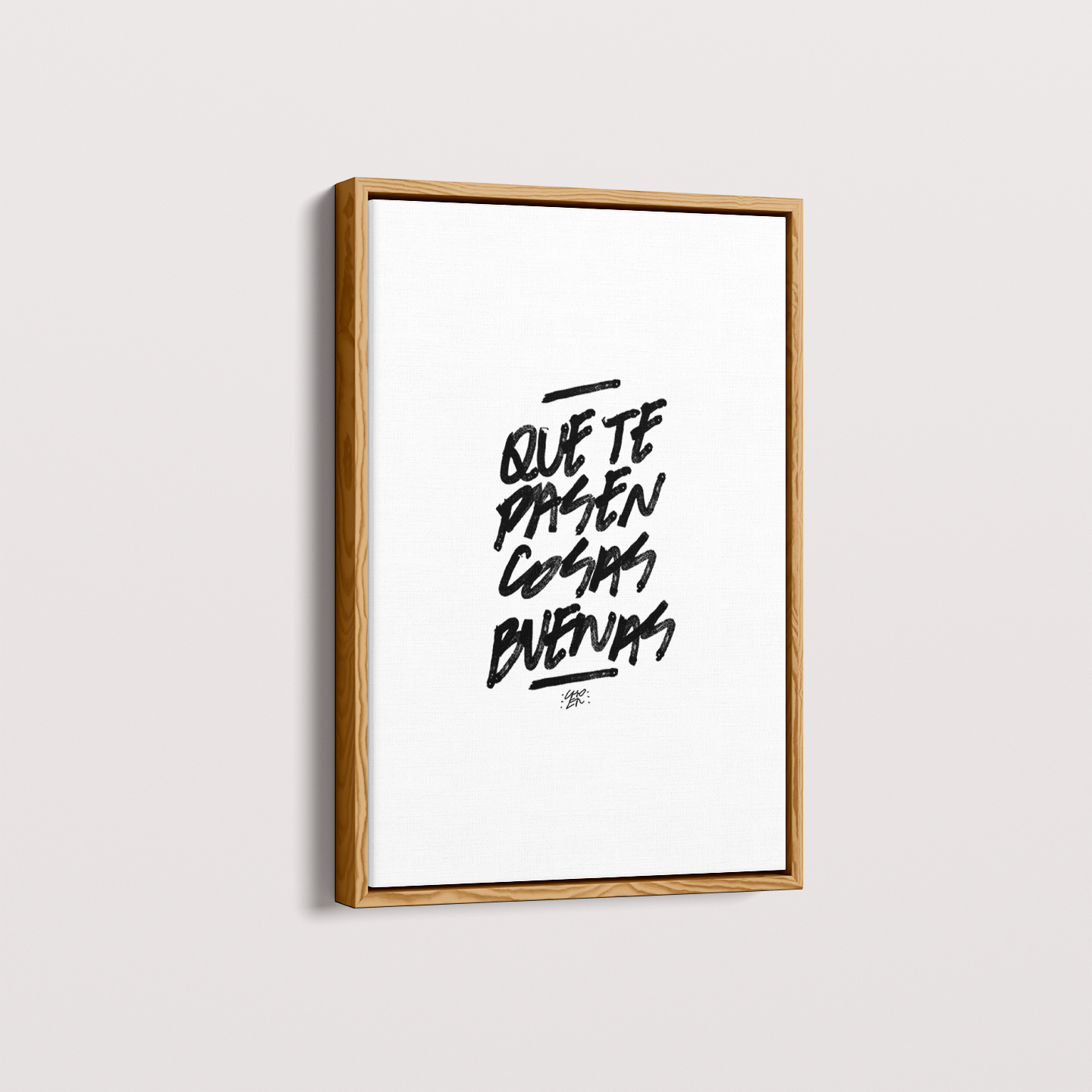 Quadro Cosas Buenas por Samuel Choer