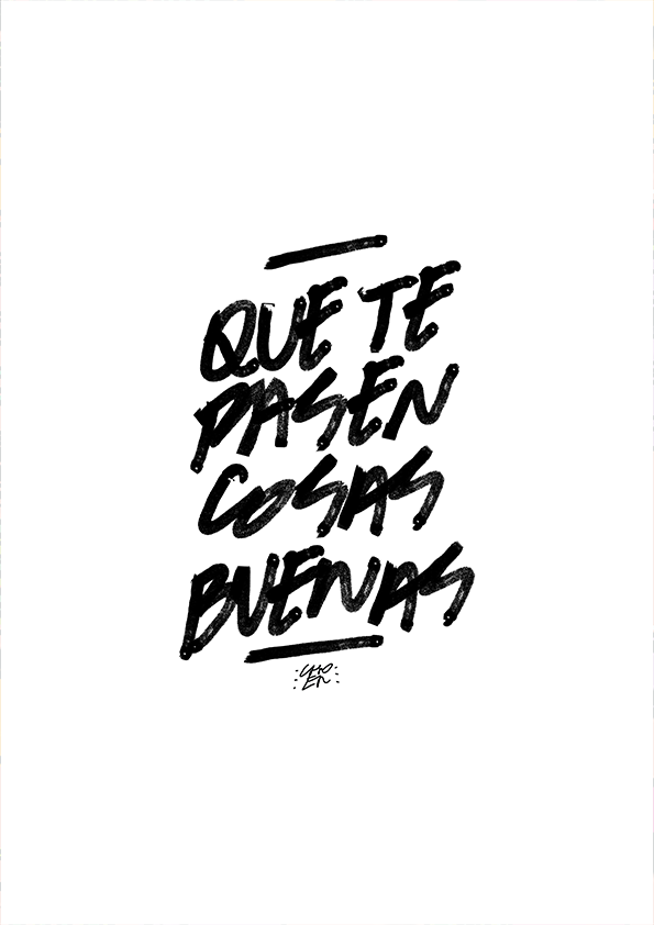 Quadro Cosas Buenas por Samuel Choer