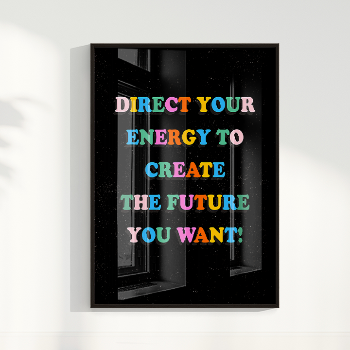 Quadro Direct Your Energy por Thiago Villas Boas