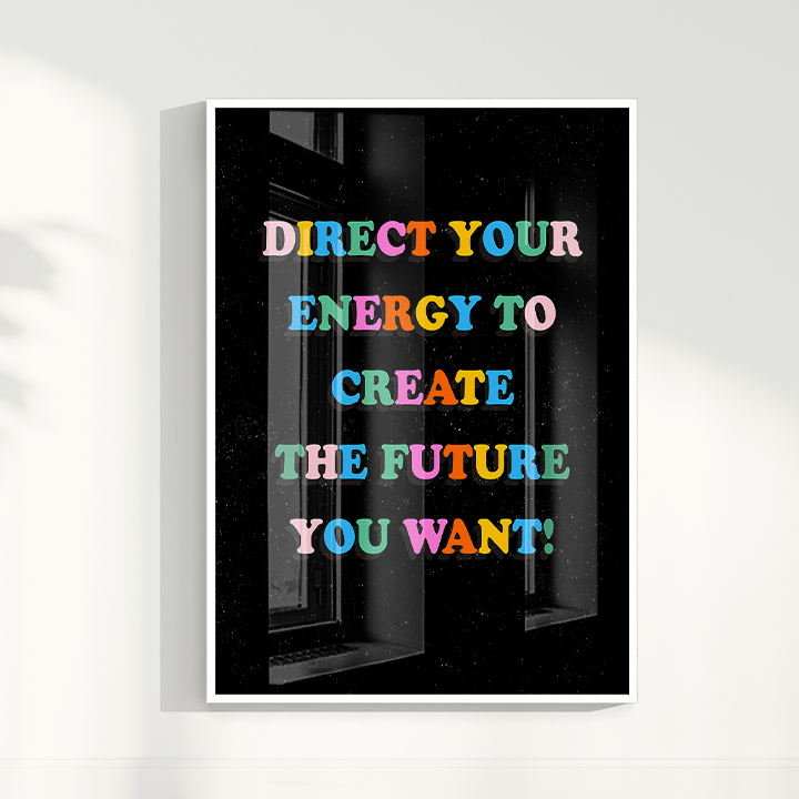 Quadro Direct Your Energy por Thiago Villas Boas