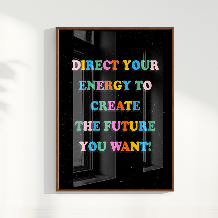 Quadro Direct Your Energy por Thiago Villas Boas