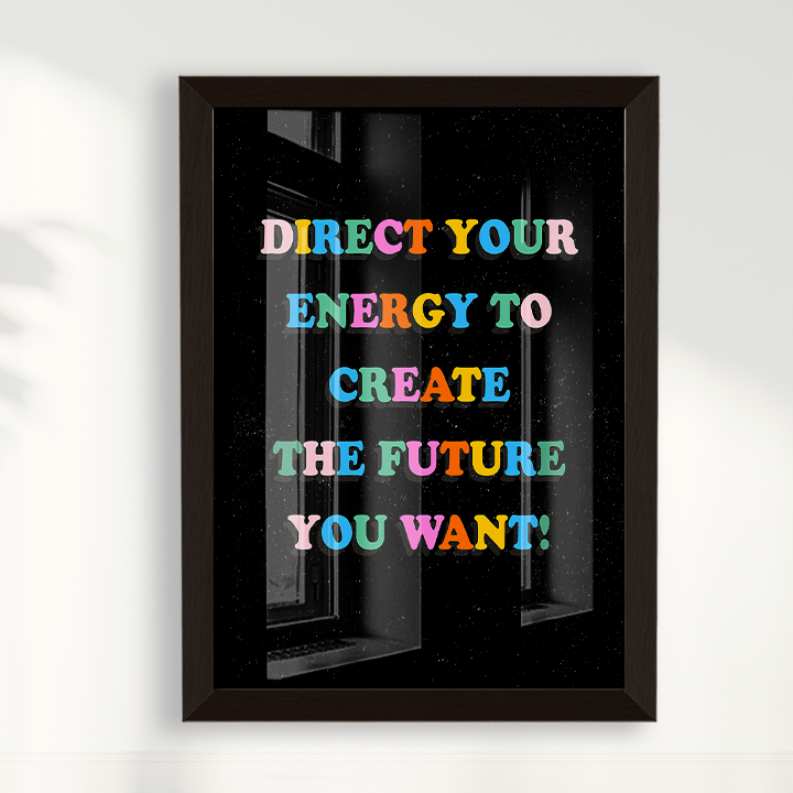 Quadro Direct Your Energy por Thiago Villas Boas