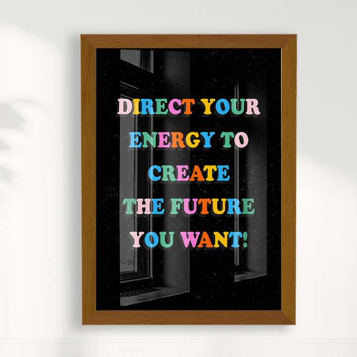 Quadro Direct Your Energy por Thiago Villas Boas