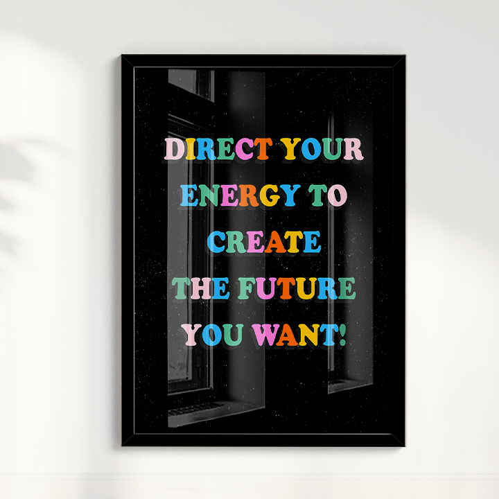 Quadro Direct Your Energy por Thiago Villas Boas
