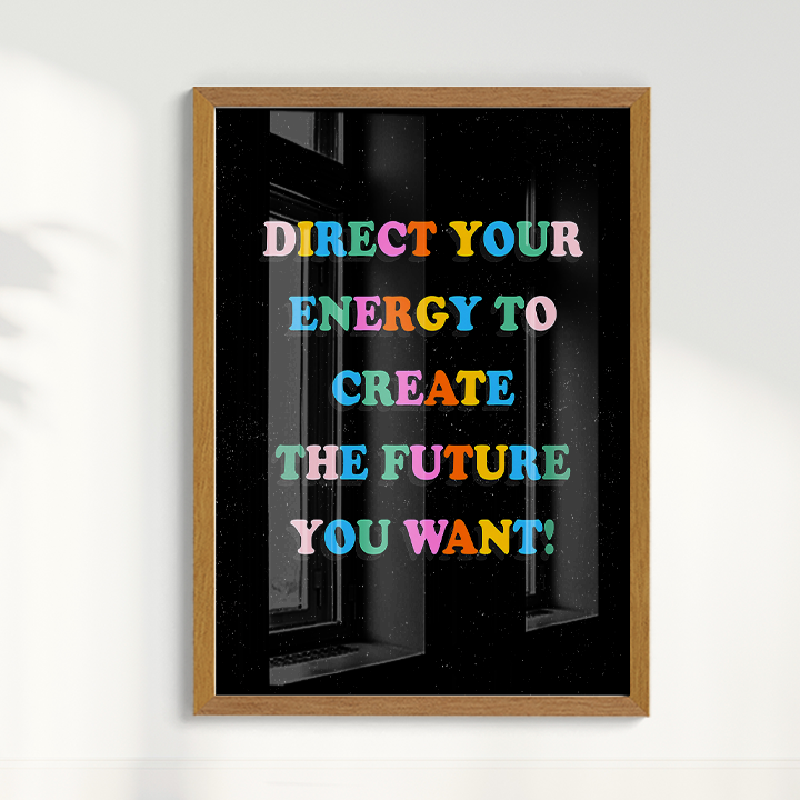 Quadro Direct Your Energy por Thiago Villas Boas