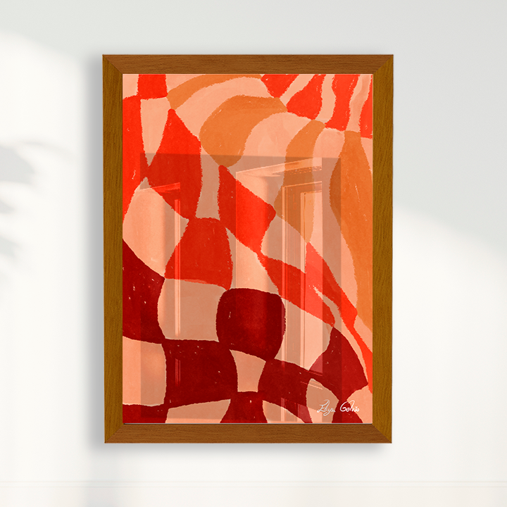 Quadro encontro das formas por Elizeu Galvão