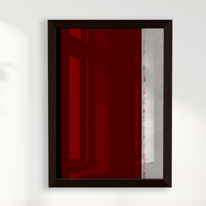 Quadro Ensaio I vinho por Nicole Romão