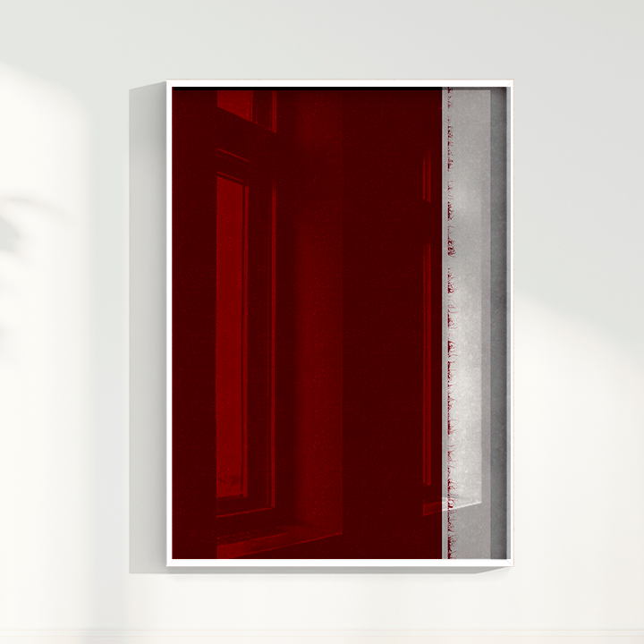 Quadro Ensaio I vinho por Nicole Romão