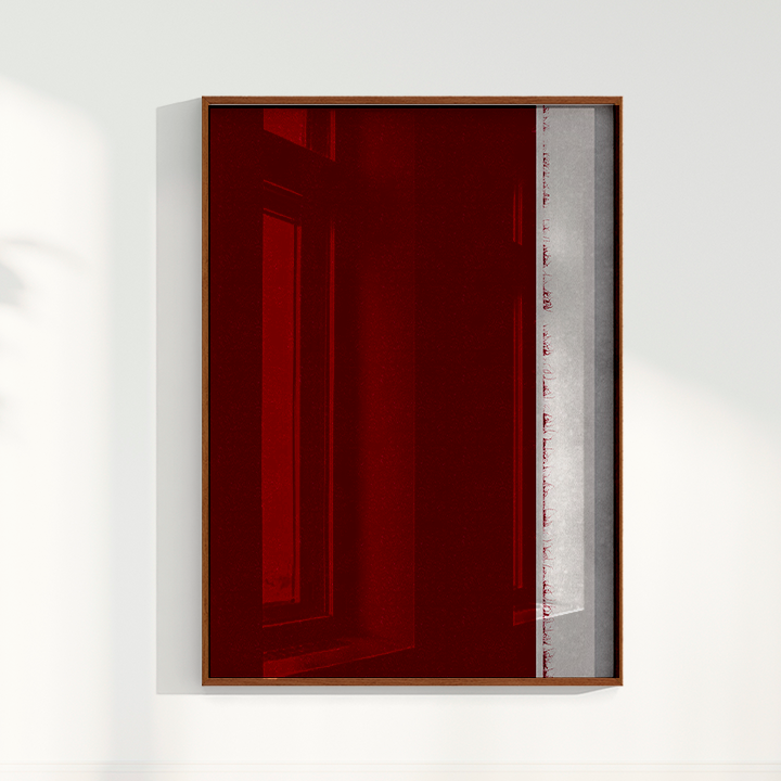 Quadro Ensaio I vinho por Nicole Romão