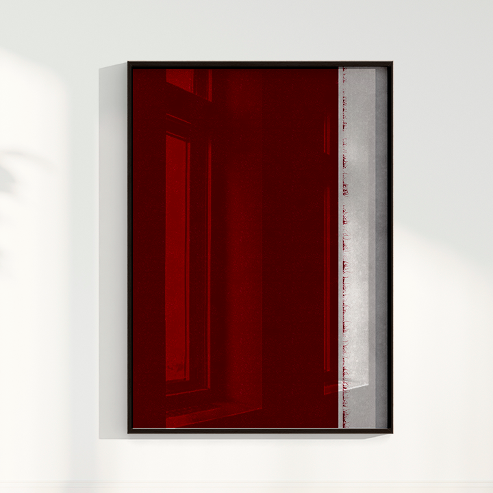 Quadro Ensaio I vinho por Nicole Romão