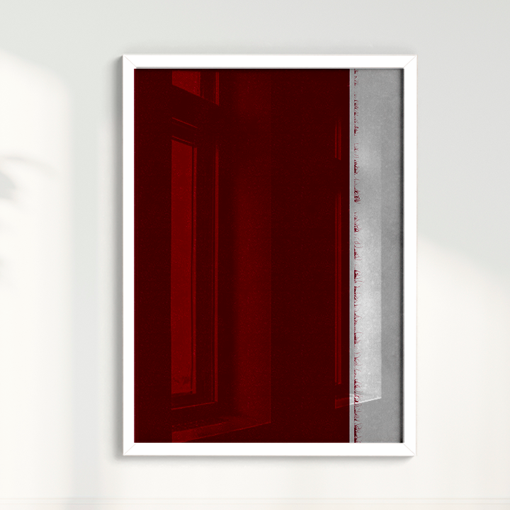 Quadro Ensaio I vinho por Nicole Romão