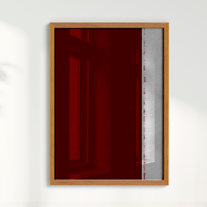 Quadro Ensaio I vinho por Nicole Romão