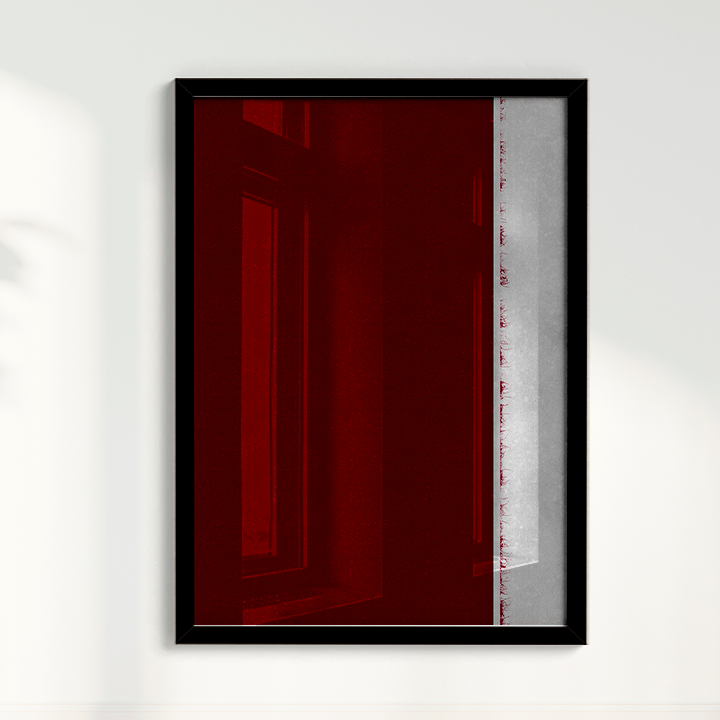 Quadro Ensaio I vinho por Nicole Romão