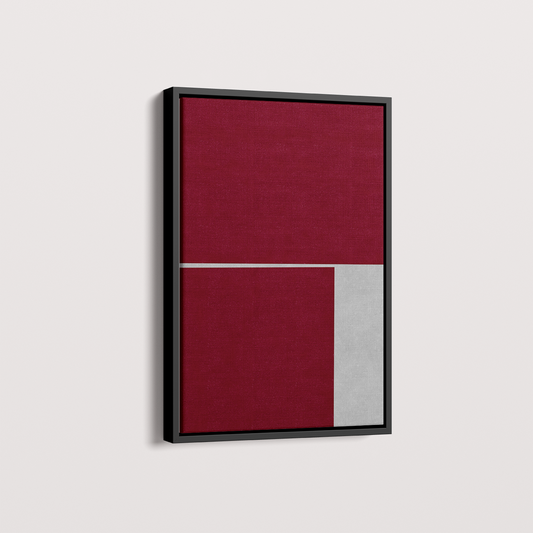 Quadro Ensaio III vinho por Nicole Romão