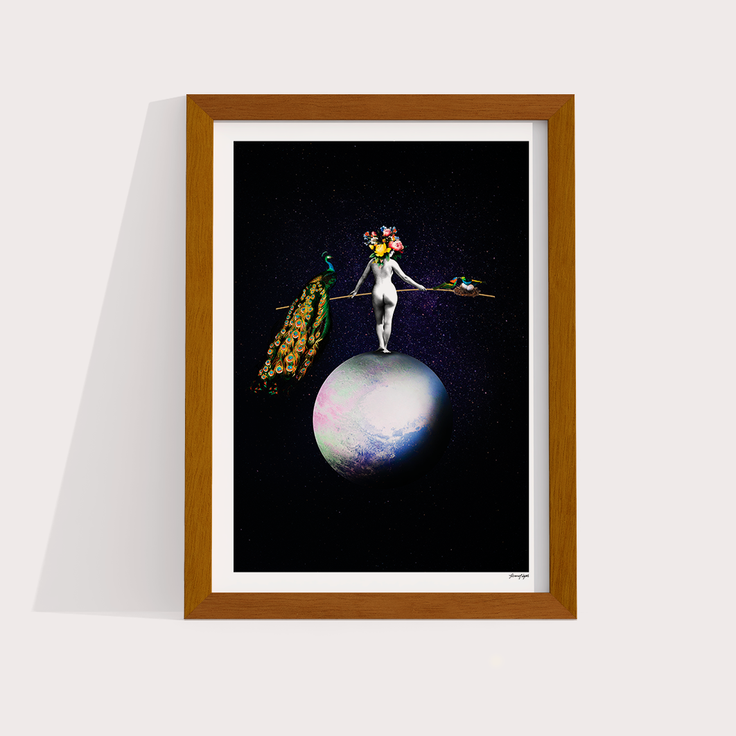 Quadro Equilibrando por Adoro Cores