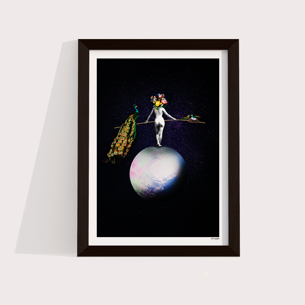 Quadro Equilibrando por Adoro Cores