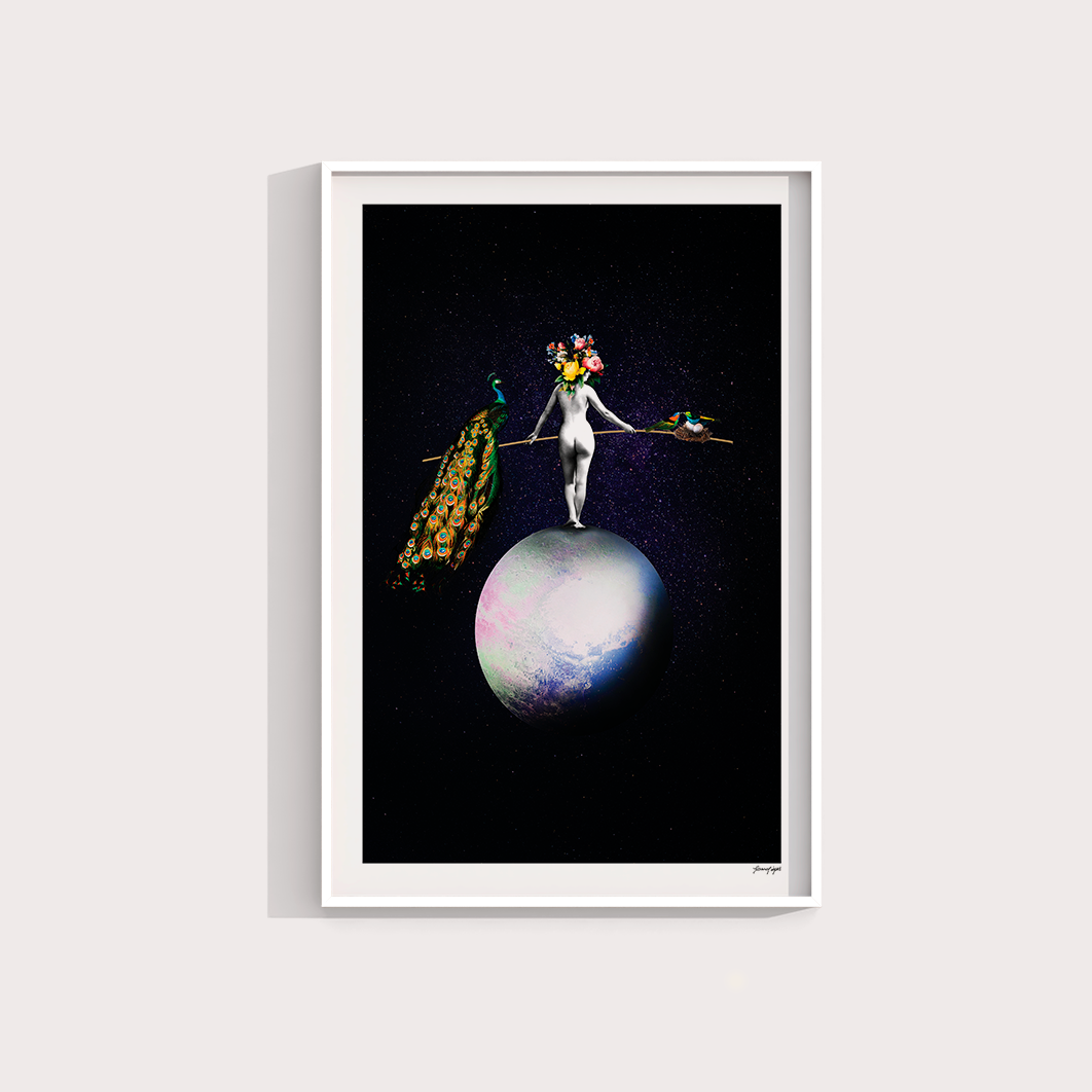 Quadro Equilibrando por Adoro Cores