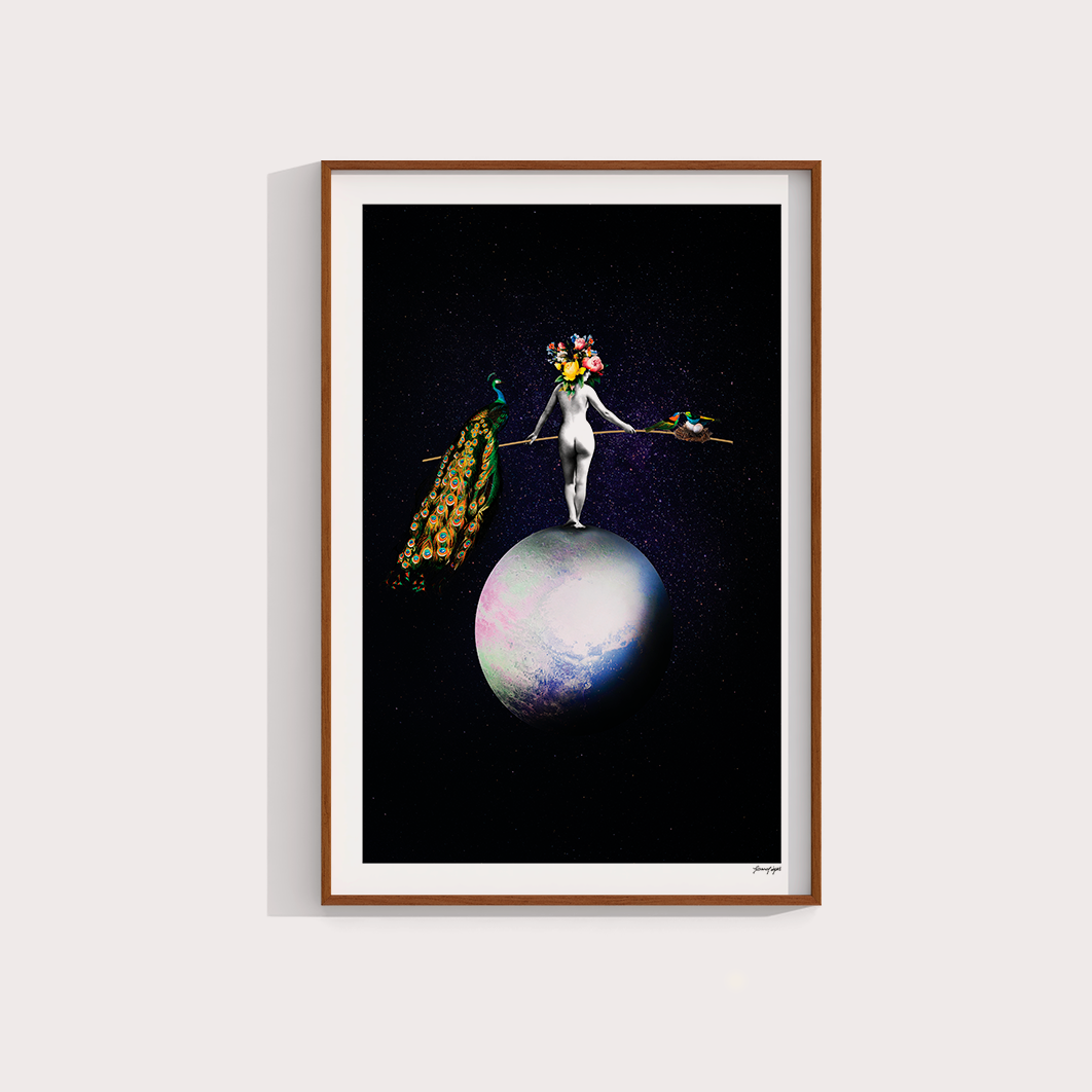 Quadro Equilibrando por Adoro Cores