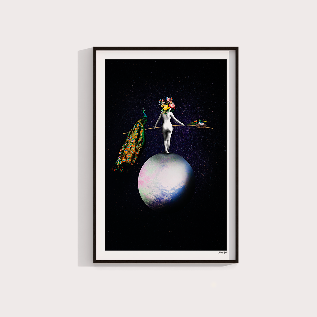 Quadro Equilibrando por Adoro Cores