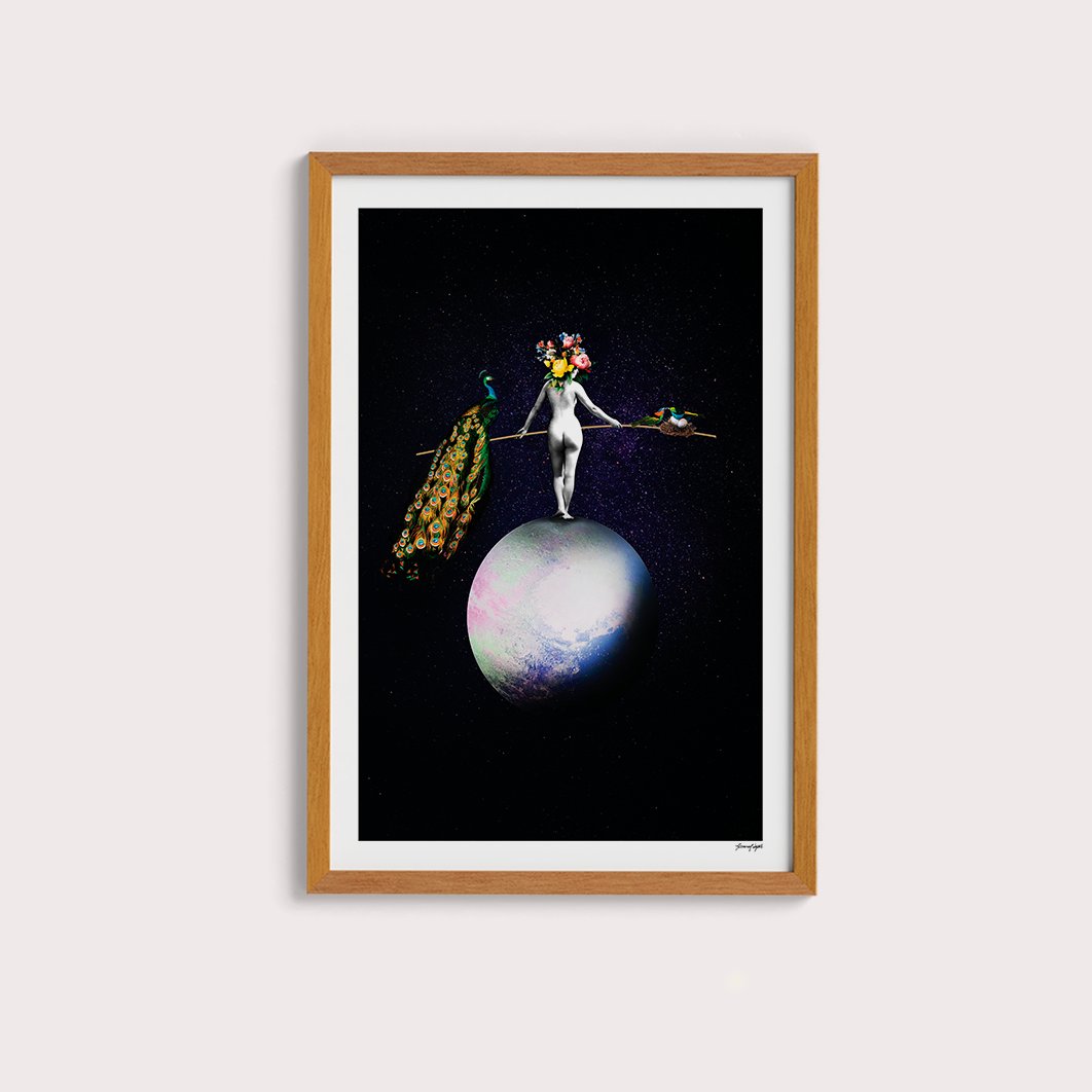 Quadro Equilibrando por Adoro Cores