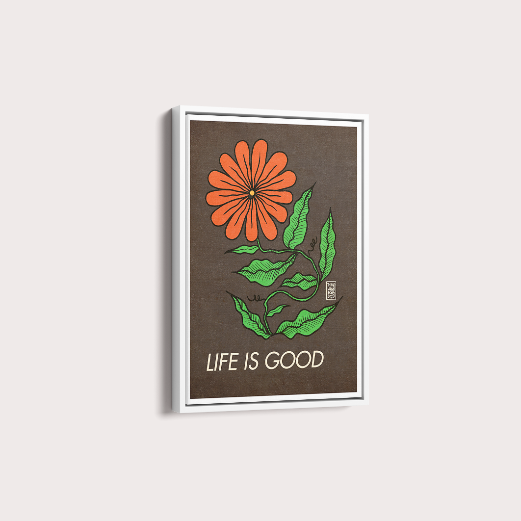 Quadro Flower II por Thiago Villas Boas