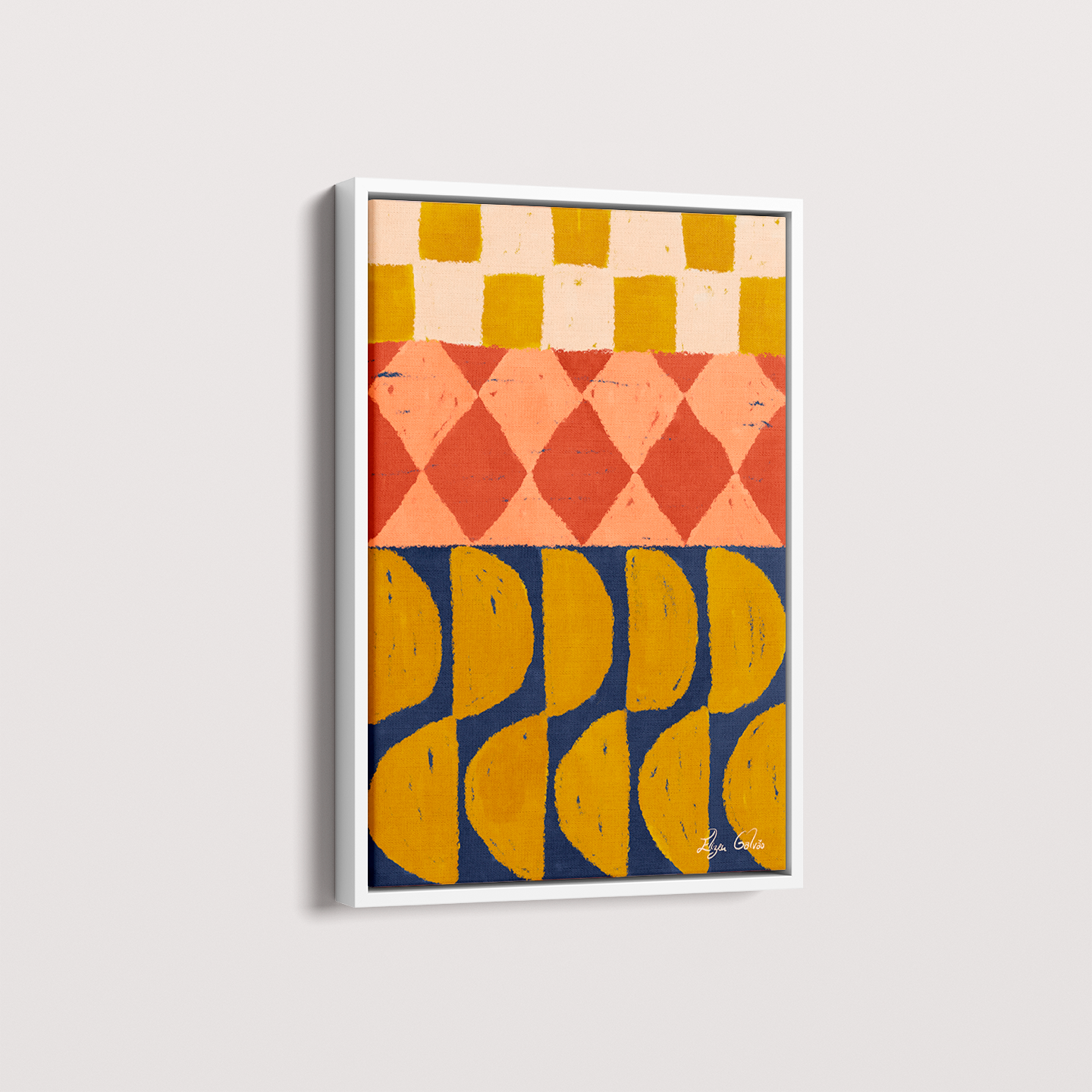 Quadro Listrado por Elizeu Galvão