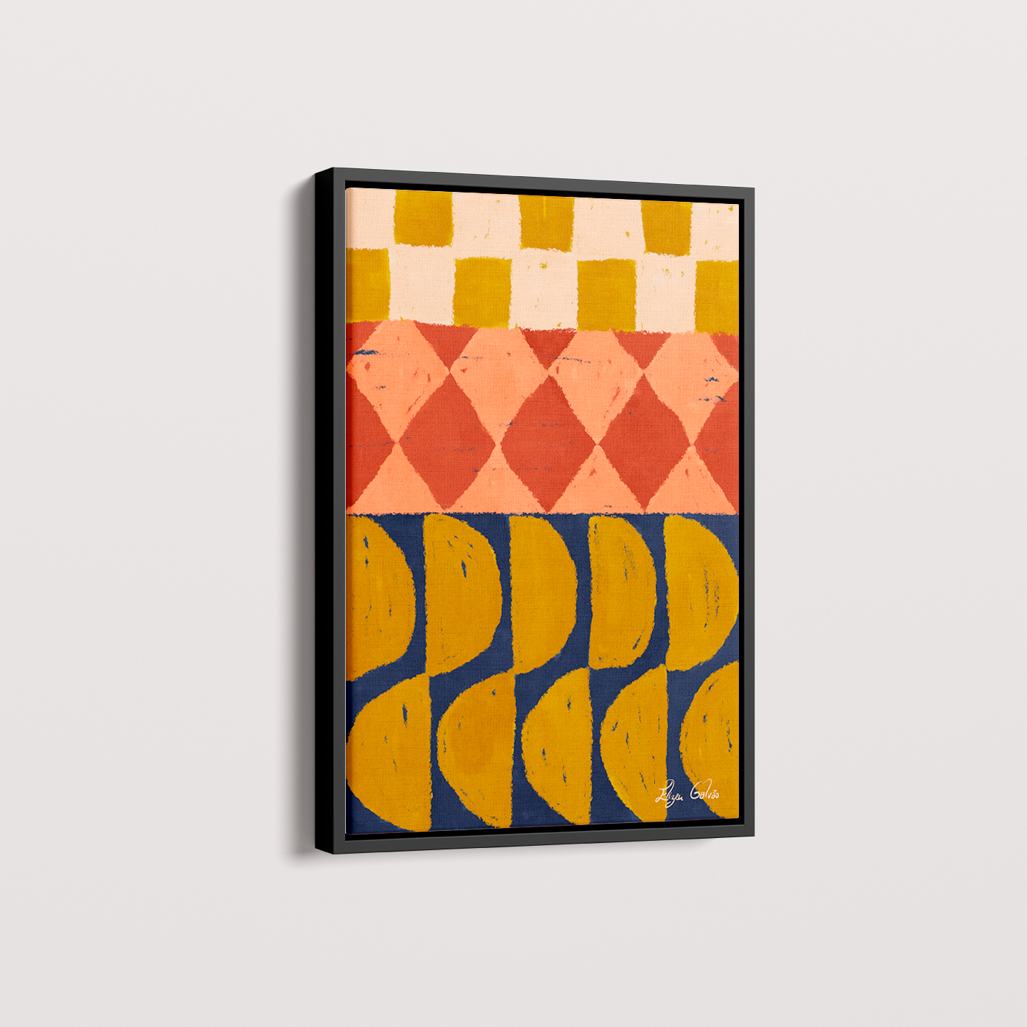 Quadro Listrado por Elizeu Galvão