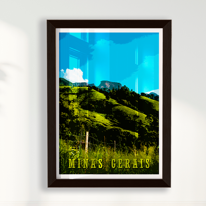 Quadro Minas Gerais por Angus Waddacor-McConill