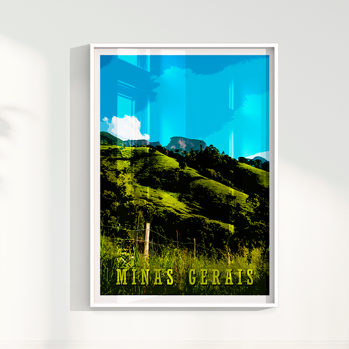 Quadro Minas Gerais por Angus Waddacor-McConill
