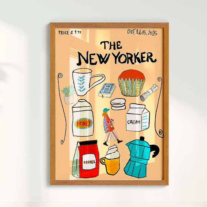 Quadro The New Yorker por Heloisa Camargo