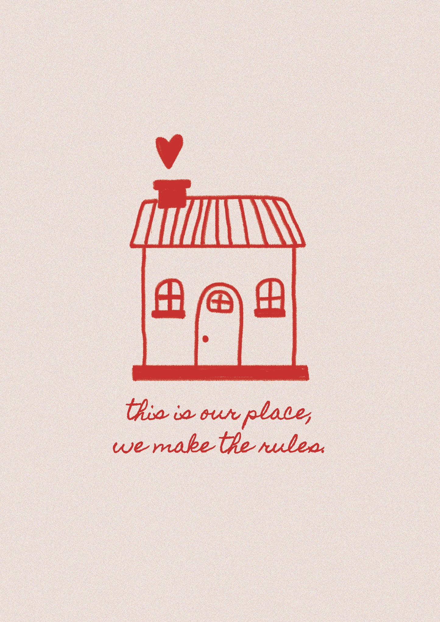 Quadro Our Place por Larissa Lira