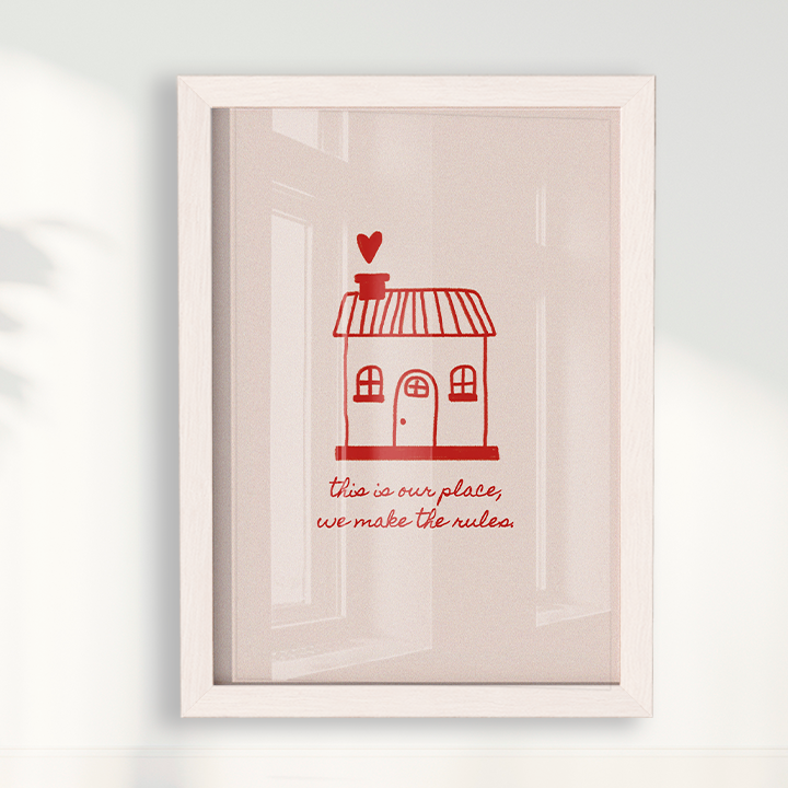Quadro Our Place por Larissa Lira