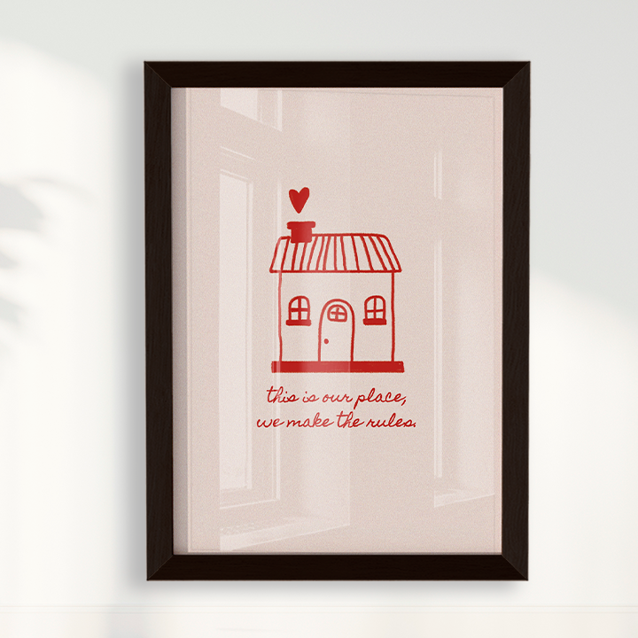Quadro Our Place por Larissa Lira