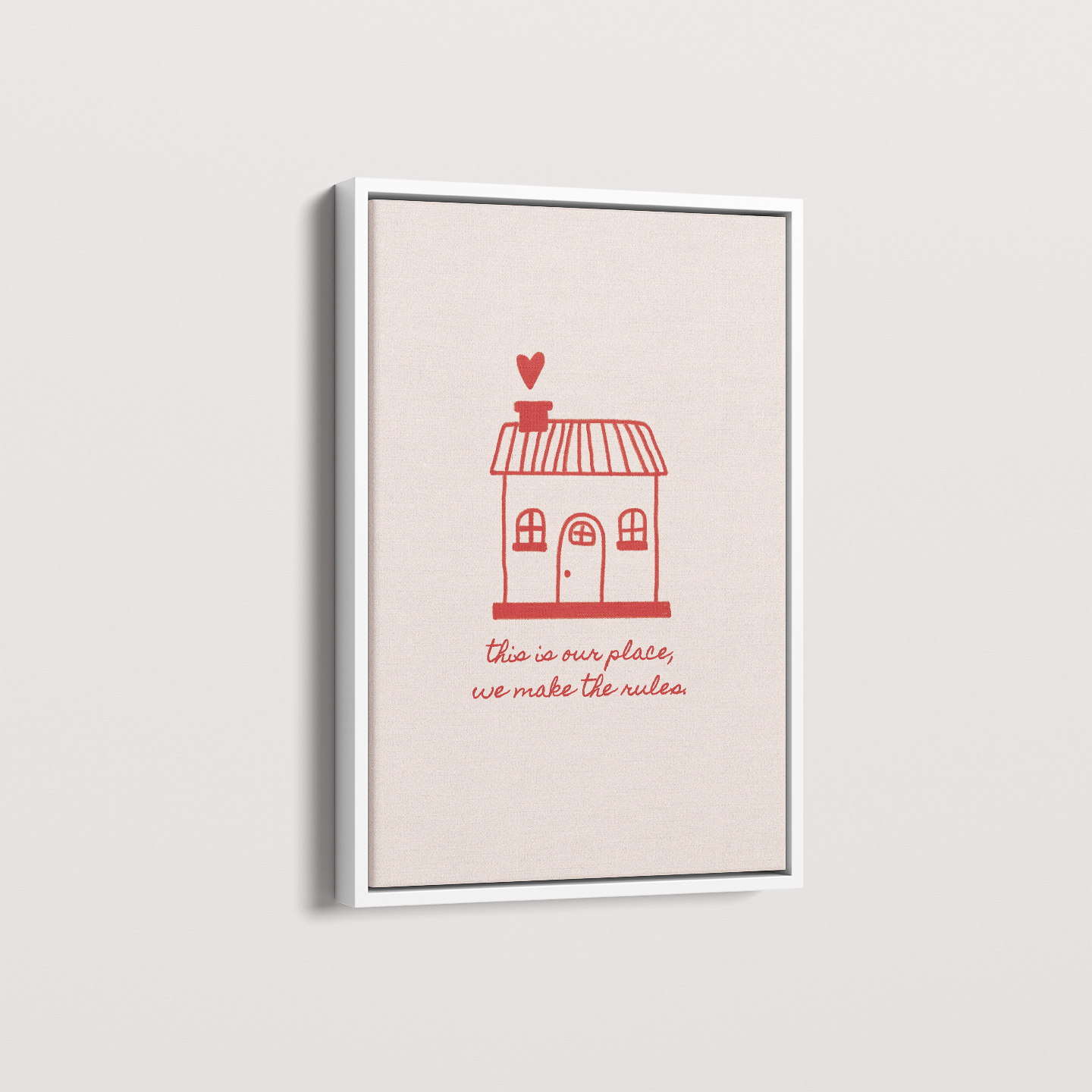 Quadro Our Place por Larissa Lira