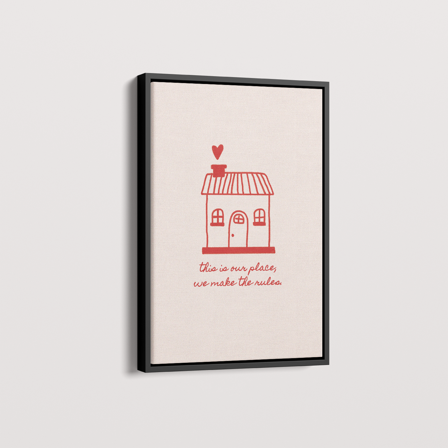 Quadro Our Place por Larissa Lira