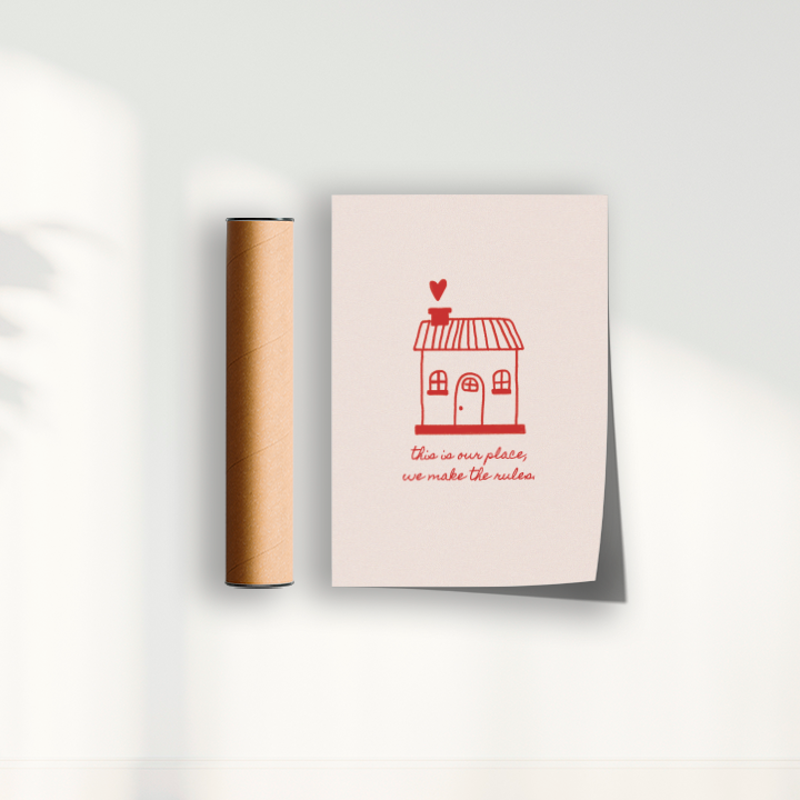 Quadro Our Place por Larissa Lira