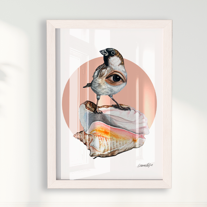Quadro Pardal por Bruno Felipe